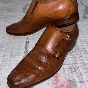 Aldo Brown Leather Oxfords Classic Design